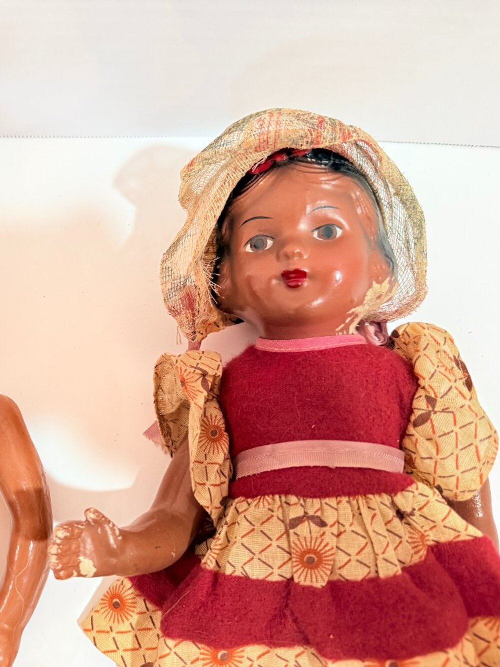 Antique Vintage African American Patsy?Patsyette?Patsy Jean? Composition DOLL - Picture 16 of 16